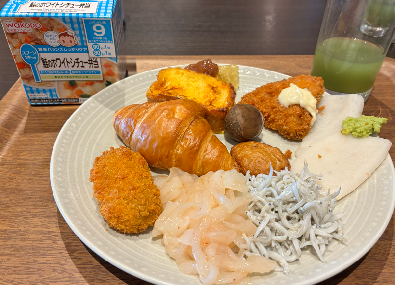 ホテルニューアカオ朝食ビュッフェ